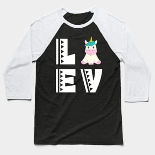 Cute love sheep t shirt funny unicorn lover gifts for kids Baseball T-Shirt